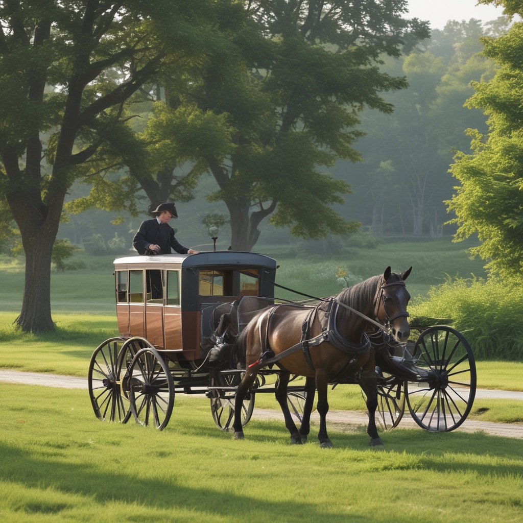 Amish horse and buggy